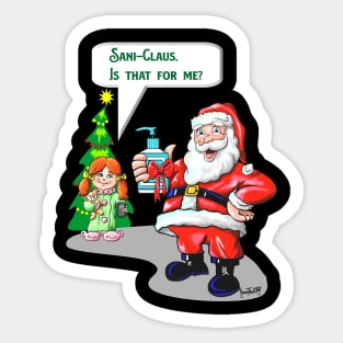 Funny Santa Claus original santa v2 Sticker